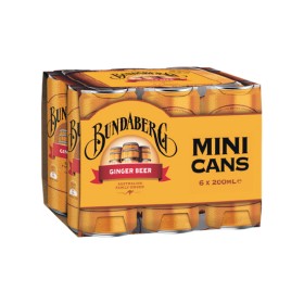 Bundaberg+Mini+Cans+6+x+200ml