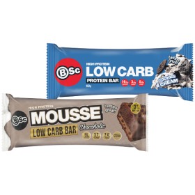 BSc-High-Protein-Low-Carb-or-Mousse-Bars-55-60g on sale