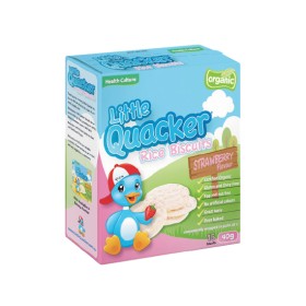 Little-Quacker-Rice-Biscuit-Strawberry-1-3-Years-40g on sale