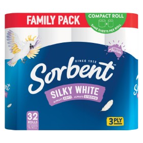 Sorbent+Toilet+Paper+Pk+32