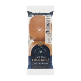 Woolworths+Milk+Buns+Pk+4