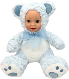 My+Loveable+Blue+Bear+Furbaby+Baby+Doll+31cm