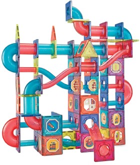 Wondermags+Magnetic+Tiles+Marble+Run+%28199pcs%29