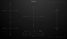 Westinghouse+90cm+Induction+Cooktop