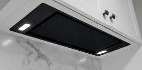 Sirius+85cm+Black+Glass+Undermount+Rangehood