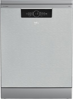 Beko+16+Place+Setting+Stainless+Steel+Freestanding+Dishwasher