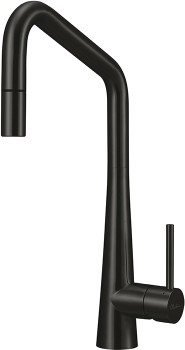 Oliveri-Essente-Brushed-Black-Square-Goose-Neck-Pull-Out-Mixer on sale