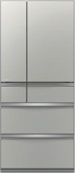 Mitsubishi+Electric+700L+Argent+Silver+Multi+Door+Refrigerator