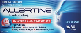 Allertine-Bilastine-20mg-30-Tablets on sale