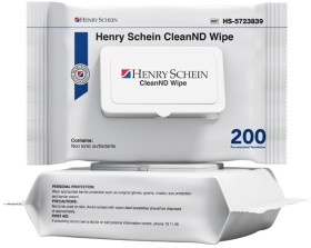 Henry+Schein+CleanND+Wipe+Flatpack+200pk