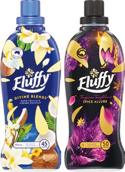 Fluffy+Concentrated+Fabric+Conditioner+900mL%E2%80%911+Litre+Selected+Varieties