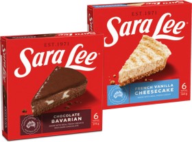 Sara+Lee+Chocolate+Bavarian+375g+or+Cheesecake+360%E2%80%91425g+Selected+Varieties