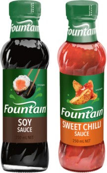 Fountain+Sauce+250mL+Selected+Varieties