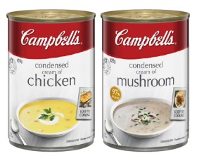 Campbell%26rsquo%3Bs+Condensed+Soup+410%E2%80%91430g+Selected+Varieties