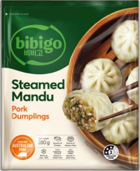 Bibigo+Steamed+Mandu+Dumplings+280g+Selected+Varieties