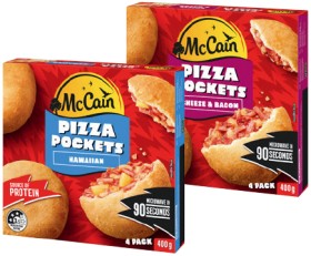 McCain+Pizza+Pockets+400g+Selected+Varieties