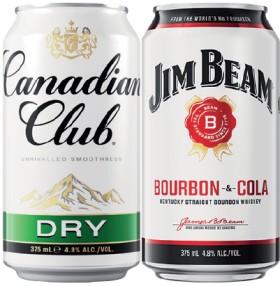 Canadian+Club+4.8%25+or+Jim+Beam+4.8%25+Varieties+6+Pack