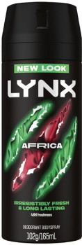 Lynx-Deodorant-Body-Spray-165mL-Selected-Varieties on sale
