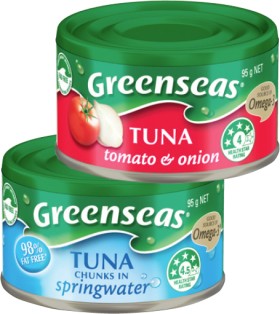 Greenseas-Tuna-95g-Selected-Varieties on sale