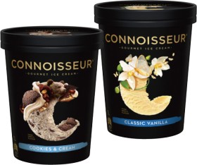 Connoisseur+Gourmet+Ice+Cream+1+Litre+Selected+Varieties