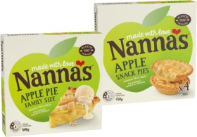 Nanna%26rsquo%3Bs+Fruit+Pie+Family+Size+600g+or+Snack+Pies+450g+Selected+Varieties