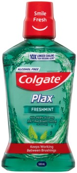 Colgate+Plax+Mouthwash+500mL+Selected+Varieties