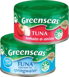 Greenseas-Tuna-95g-Selected-Varieties on sale