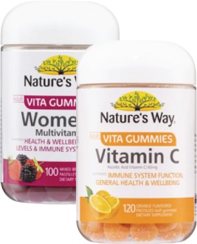 Nature%26%23039%3Bs+Way+Adult+Vita+Gummies+Women%26%23039%3Bs+Multivitamin+100+Pack+or+Vitamin+C+120+Pack