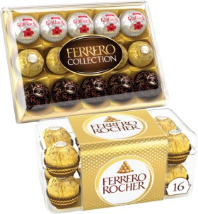 Ferrero+Collection+15+Pack+172g+or+Rocher+Gift+Box+16+Pack+200g