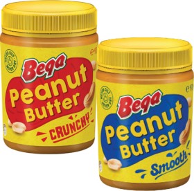 Bega+Smooth+or+Crunchy+Peanut+Butter+470g