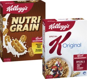 Kellogg%26%23039%3Bs+Nutri+Grain+470g+or+Special+K+Cereal+500g
