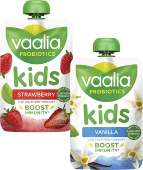Vaalia+Probiotics+Kids+Yoghurt+Pouch+140g