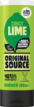Original-Source-Zingy-Lime-Shower-Gel-250mL on sale