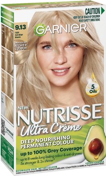 Garnier+Nutrisse+Cr%26egrave%3Bme+Hair+9.13+Light+Ash+Beige+Blonde+Colour