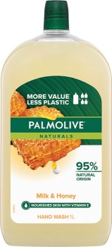 Palmolive+Milk+%26amp%3B+Honey+Liquid+Hand+Wash+1L+Refill