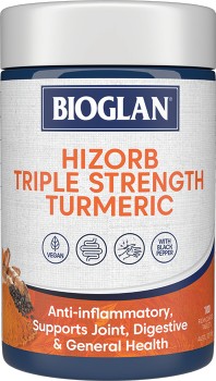 Bioglan+Hi+Zorb+Triple+Strength+Turmeric+100+Tablets%2A