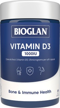 Bioglan+Vitamin+D3+1000IU+250+Capsules%2A
