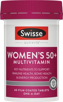 Swisse+Ultivite+Women%26%23039%3Bs+50%2B+Multivitamin+90+Tablets%2A