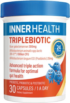 NEW+Inner+Health+TripleBiotic+30+Capsules%2A