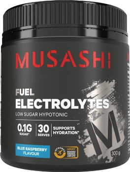 Musashi+Electrolytes+Blue+Raspberry+Flavour+300g%2A
