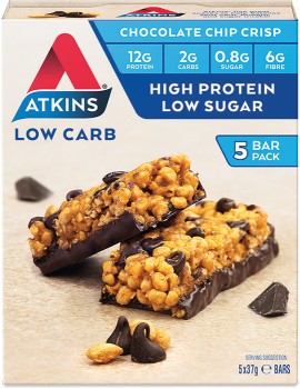 Atkins+Chocolate+Chip+Crisp+Bar+5+Pack%2A