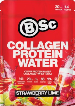 BSc+Collagen+Protein+Water+Strawberry+Lime+350g%2A