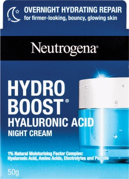 Neutrogena+Hydro+Boost+Hyaluronic+Night+Cream+50g