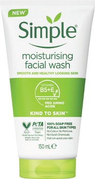 Simple+Moisturising+Facial+Wash+150mL
