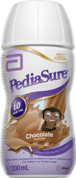 PediaSure+Chocolate+Flavoured+Ready+to+Drink+200mL