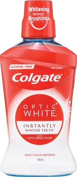 Colgate+Optic+White+Mouth+Rinse+500mL