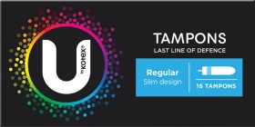 U-by-Kotex-Tampons-Regular-16-Pack on sale