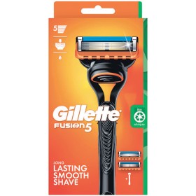 Gillette-Fusion-5-Manual-Mens-Shaving-Razor-with-2-Cartridges on sale