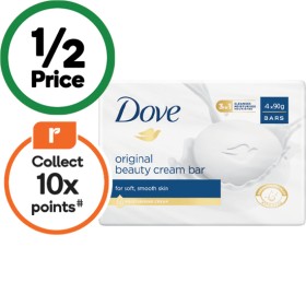 Dove+Soap+Bars+4+x+90g