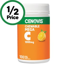 Cenovis+Chewable+Mega+Vitamin+C+1000mg+Tablets+Pk+100%7E